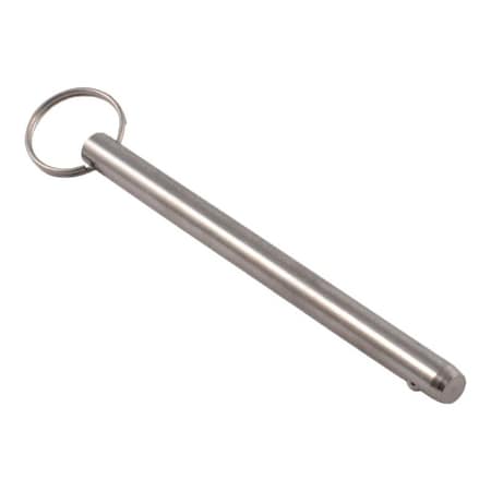 Heritage Industrial Detent Pin, 3/8" x 4-1/2", SS 300, Plain DTPS-0375-4500